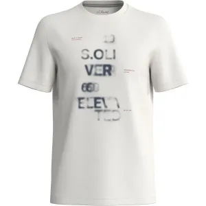 s.Oliver RL T-SHIRT Herren T-Shirt, weiß, größe