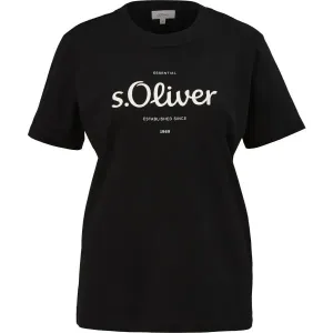 s.Oliver RL T-SHIRT T-Shirt, schwarz, größe