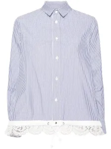 SACAI - Striped Cotton Shirt