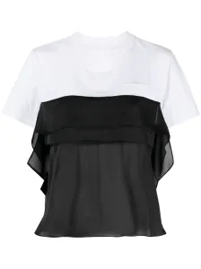 SACAI - Cotton Blend T-shirt