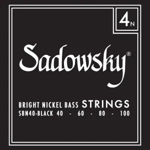 Sadowsky Black Label 4 40-100 #75599
