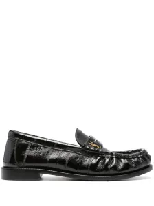 SAINT LAURENT - Le Loafer Leather Slippers #1470527