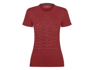 Damen-T-Shirt Salewa REIN HORIZONT TROCKEN W T-SHIRT 28451-1575
