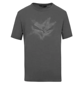 Herren T-Shirt Salewa Pure Chalk Dry 28380-0876 Onyx