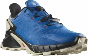 Salomon SUPERCROSS 4 GTX Herren Trailrunning-Schuhe, blau, veľkosť 41 1/3