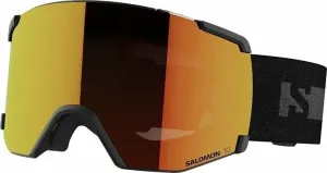 Salomon S/View ML Black/ML Mid Red Ski Brillen