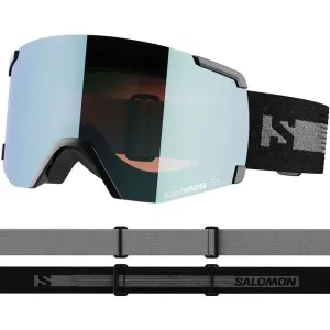 Salomon S/View Black/Low Light Orange Ski Brillen