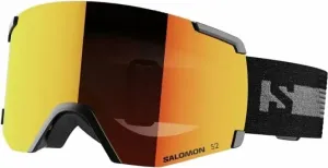 Salomon S/View Black/Universal Orange Ski Brillen