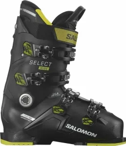 Salomon Select 80 Wide Black/Acid Green/Beluga 28/28,5 Alpin-Skischuhe
