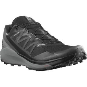 Salomon SENSE RIDE 4 INVISIBLE GTX Herren Trailrunning Schuhe, schwarz, veľkosť 42