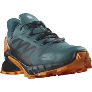 Salomon SUPERCROSS 4 GTX Herren Trailrunning-Schuhe, dunkelgrün, veľkosť 42