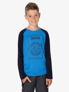 Sam 73 Jack Kinder  T‑Shirt Blau
