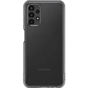 Samsung Galaxy A13 5G Semi-transparente Rückseite Abdeckung schwarz
