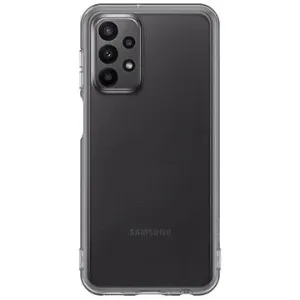 Samsung Galaxy A23 5G Semi-transparente Rückseite Abdeckung schwarz
