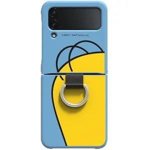 Samsung Silikonabdeckung Ring Z Flip4, Homer Simpson