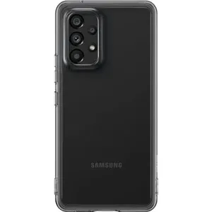 Samsung Galaxy A53 5G Semi-transparentes Back Cover - schwarz