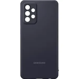 Samsung Silikon Back Cover für Galaxy A72 schwarz