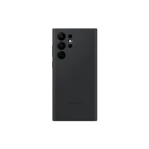 Samsung Galaxy S22 Ultra 5G Silikon Backcover - schwarz
