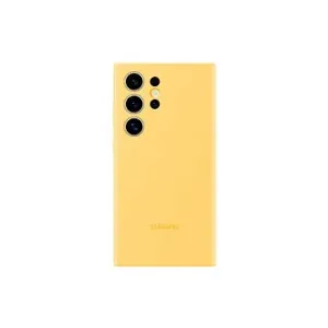 Samsung Galaxy S24 Ultra Silikon Backcover Yellow