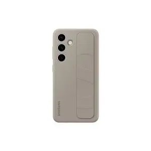 Samsung Galaxy S24 Backcover mit Schlaufe Taupe