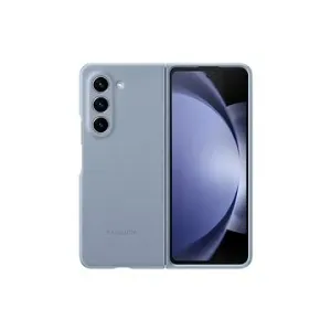 Samsung Galaxy Z Fold5 Back Cover aus Öko-Leder blau