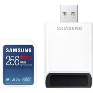 Samsung SDXC 256 GB PRO PLUS + USB-Adapter