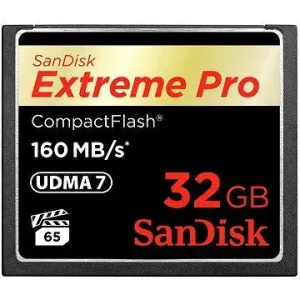 SanDisk Compact Flash 32 Gigabyte 1000X Extreme Pro