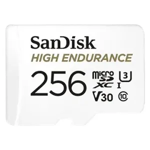 SanDisk microSDHC 256GB High Endurance Video U3 V30 + SD-Adapter