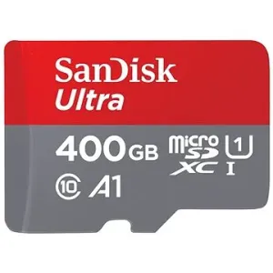 SanDisk microSDHC Ultra 400 GB + SD Adapter