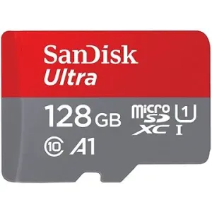 SanDisk MicroSDX Ultra 128GB + SD-Adapter
