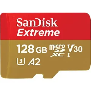 SanDisk microSDXC 128GB Extreme + Rescue PRO Deluxe + SD-Adapter