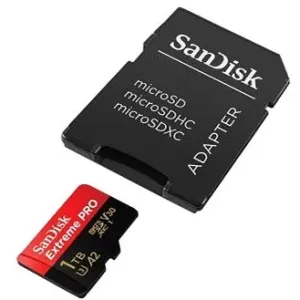 SanDisk MicroSDXC 1TB Extreme Pro A2 UHS-I (V30) U3 + SD Adapter