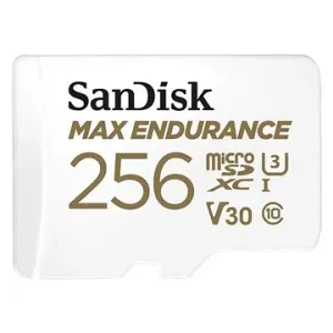 SanDisk microSDXC 256 GB Max Endurance + SD-Adapter