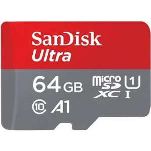 SanDisk MicroSDXC Ultra 64GB + SD-Adapter