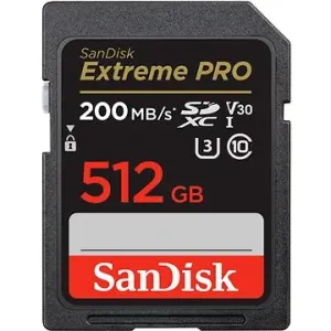 SanDisk SDXC 512GB Extreme PRO + Rescue PRO Deluxe