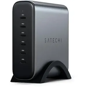 Satechi 200W USB-C 6-PORT Gan Charger Grey