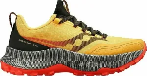 Saucony Endorphin Trail Mens Shoes Vizigold/Vizired 43 Traillaufschuhe