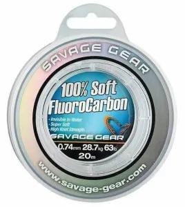 Savage Gear Soft Fluoro Carbon Transparent 0,46 mm 12,3 kg 35 m