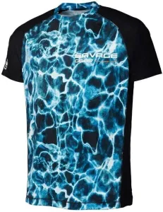 Savage Gear Angelshirt Marine UV T-Shirt Sea Blue XL