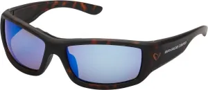 Savage Gear Savage2 Polarized Sunglasses Floating Blue Mirror Angeln Brille