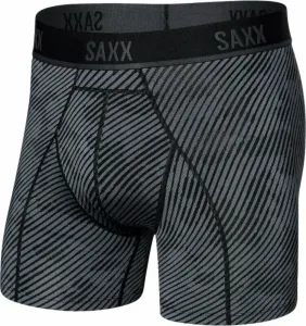 SAXX Kinetic Boxer Brief Optic Camo/Black L Fitness Unterwäsche