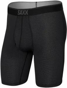 SAXX Quest Long Leg Boxer Brief Black II 2XL Fitness Unterwäsche