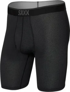 SAXX Quest Long Leg Boxer Brief Black II L Fitness Unterwäsche