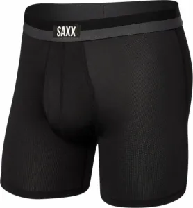 SAXX Sport Mesh Boxer Brief Black 2XL Fitness Unterwäsche