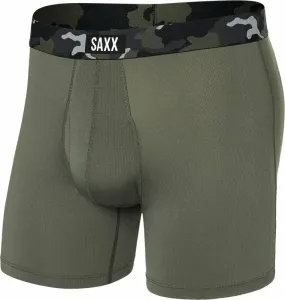 SAXX Sport Mesh Boxer Brief Dusty Olive/Camo 2XL Fitness Unterwäsche
