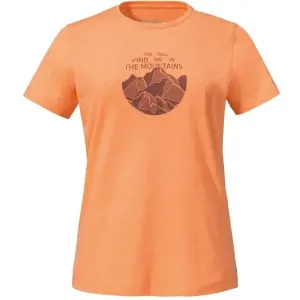 Schöffel BUCHBERG L Damen T-Shirt, orange, größe