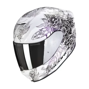 Scorpion Exo-391 Dream White-Chameleon Full Face Helmet S