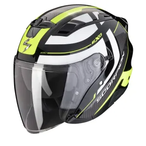 Scorpion EXO-230 Pul Black Neon Yellow Jet Helmet Größe L