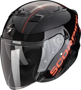 Scorpion EXO-230 QR Black Red Jet Helmet Größe L