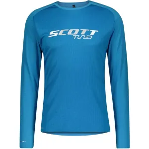 Scott TRAIL TUNED Radlershirt, blau, veľkosť XL